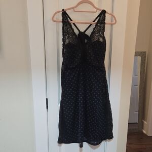 Addition Elle Black Lace Chemise